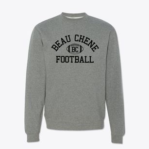 Beau Chene High School Classic Football Crewneck Sweatshirt
