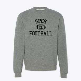 Greater Portland Christian School Classic Football Crewneck Sweatshirt