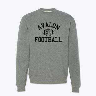 The Avalon School Classic Football Crewneck Sweatshirt