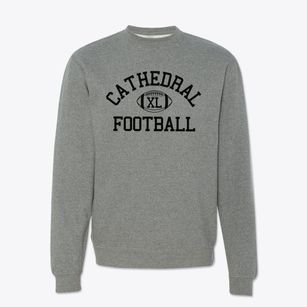 Cathedral High School Classic Football Crewneck Sweatshirt