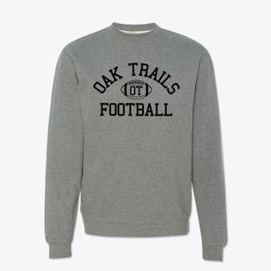 Oak Trails School Classic Football Crewneck Sweatshirt