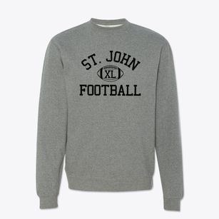 Saint John Lutheran School Classic Football Crewneck Sweatshirt