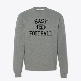 East High School Classic Football Crewneck Sweatshirt