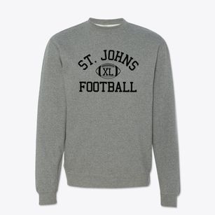 Saint Johns Lutheran School Classic Football Crewneck Sweatshirt