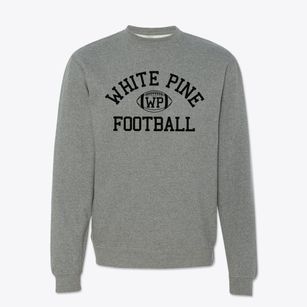 White Pine High School Classic Football Crewneck Sweatshirt