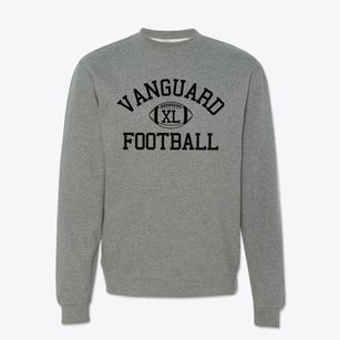 Vanguard High School Classic Football Crewneck Sweatshirt