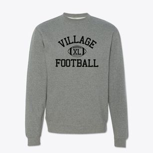 Village Community School Classic Football Crewneck Sweatshirt