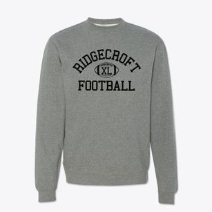 Ridgecroft School Classic Football Crewneck Sweatshirt