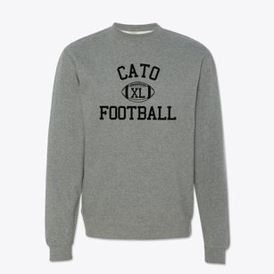 Cato Middle College High School Classic Football Crewneck Sweatshirt