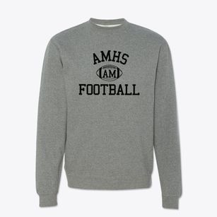 Academic Magnet High School Classic Football Crewneck Sweatshirt