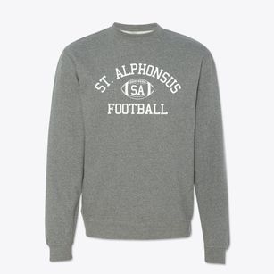 Saint Alphonsus School Classic Football Crewneck Sweatshirt