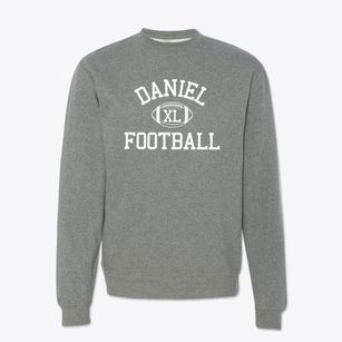 Daniel Intermediate School Classic Football Crewneck Sweatshirt