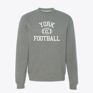 York High School Classic Football Crewneck Sweatshirt