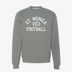 St. Monica Catholic High School Classic Football Crewneck Sweatshirt