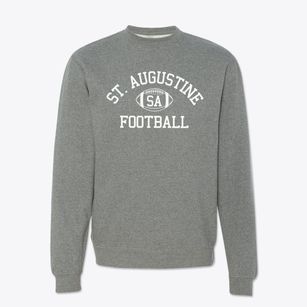 Saint Augustine School Classic Football Crewneck Sweatshirt