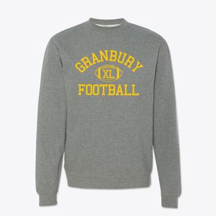 Granbury High School Classic Football Crewneck Sweatshirt