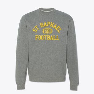 St Raphael School Classic Football Crewneck Sweatshirt