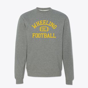 Wheeling Country Day School Classic Football Crewneck Sweatshirt