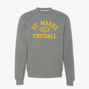 Saint Marks Episcopal School Classic Football Crewneck Sweatshirt
