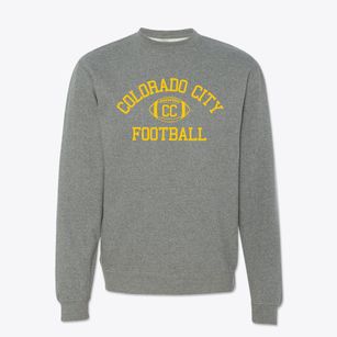 Colorado City School Classic Football Crewneck Sweatshirt