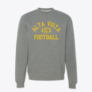 Alta Vista Charter Classic Football Crewneck Sweatshirt