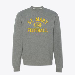 Saint Mary School Classic Football Crewneck Sweatshirt