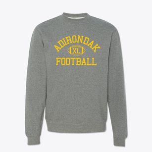 Adirondak Education Center Classic Football Crewneck Sweatshirt