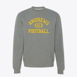 Andrews High School Classic Football Crewneck Sweatshirt