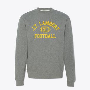 J.t. Lambert Intermediate School Classic Football Crewneck Sweatshirt
