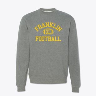 Franklin High School Classic Football Crewneck Sweatshirt