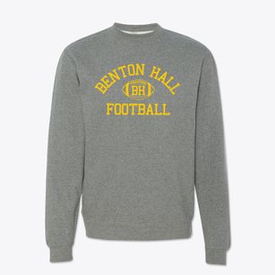 Benton Hall High School Classic Football Crewneck Sweatshirt