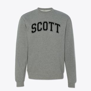 Scott Elementary School Varsity Arch Crewneck Sweatshirt