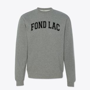 Fond  Lac Christian School Varsity Arch Crewneck Sweatshirt