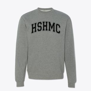 Health Science High & Middle College Varsity Arch Crewneck Sweatshirt