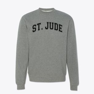 Saint Jude Academy Varsity Arch Crewneck Sweatshirt