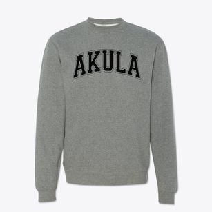 Akula Elitnaurvik School Varsity Arch Crewneck Sweatshirt