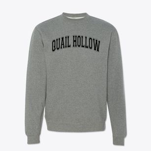 Quail Hollow Elementary School Varsity Arch Crewneck Sweatshirt