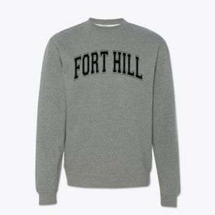 Fort Hill Elementary School Varsity Arch Crewneck Sweatshirt