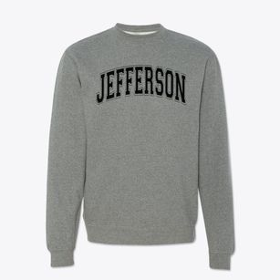 Jefferson Middle School Varsity Arch Crewneck Sweatshirt
