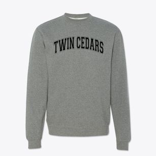 Twin Cedars Community School Varsity Arch Crewneck Sweatshirt