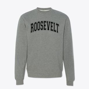 Roosevelt Elementary School Varsity Arch Crewneck Sweatshirt