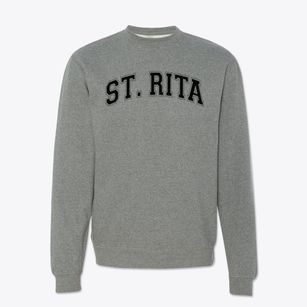 Saint Rita School Varsity Arch Crewneck Sweatshirt