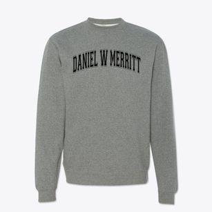 Daniel W Merritt Elementary School Varsity Arch Crewneck Sweatshirt