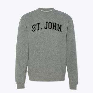 Saint John Lutheran School Varsity Arch Crewneck Sweatshirt