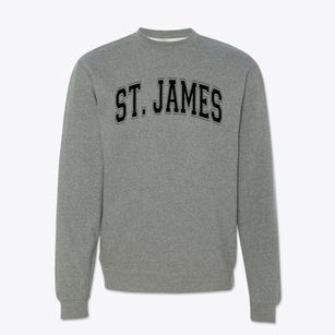 Saint James The Greater School Varsity Arch Crewneck Sweatshirt