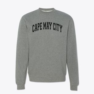 Cape May City Elementary School Varsity Arch Crewneck Sweatshirt