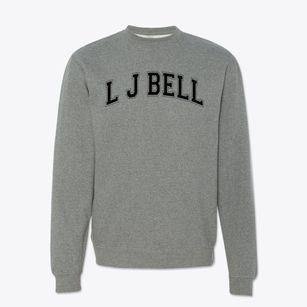 L J Bell Elementary School Varsity Arch Crewneck Sweatshirt