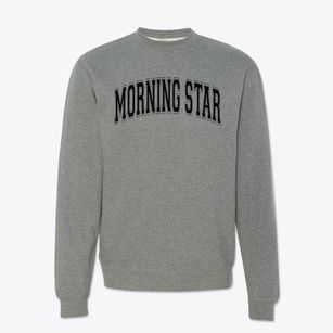 Morning Star Christian Preschool Varsity Arch Crewneck Sweatshirt