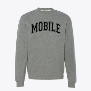 Mobile Christian School Varsity Arch Crewneck Sweatshirt