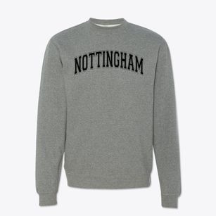 Nottingham Elementary School Varsity Arch Crewneck Sweatshirt